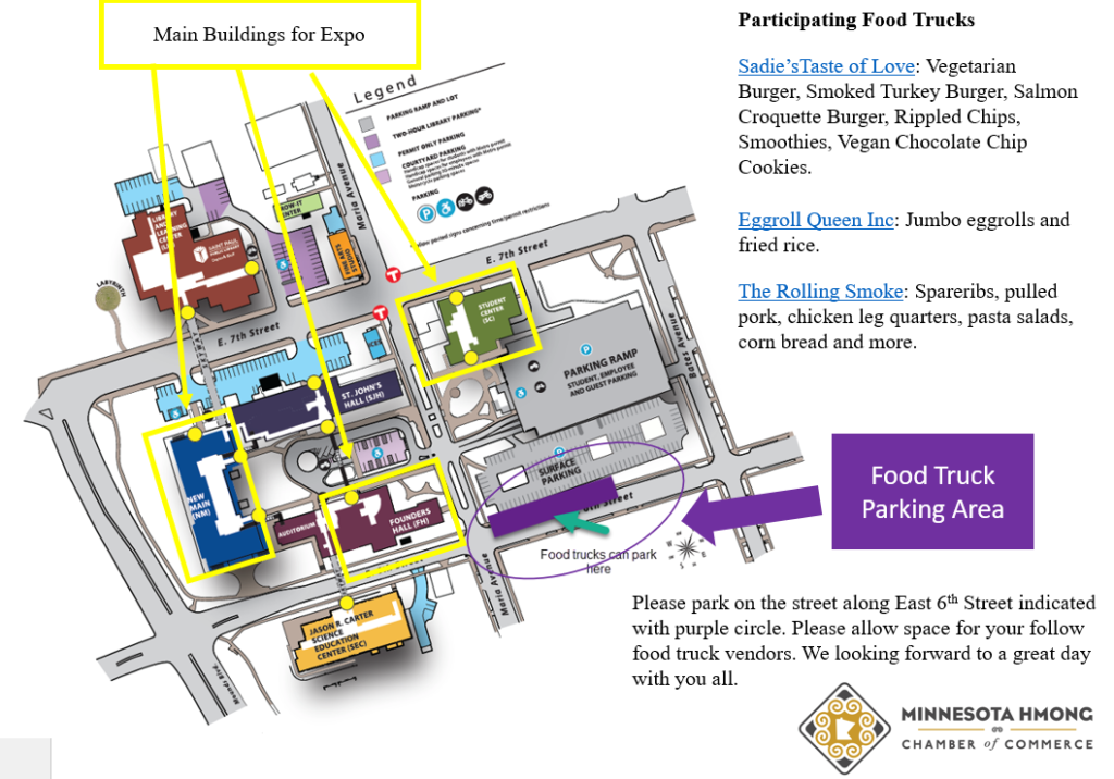 appi business expo food trucks and map